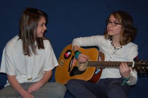 Playing guitar 1-11-11