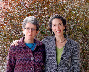 Nancy Simpson-Banker (left) joins Anne Favaloro and The Children's Room staff as the new Director of Development
