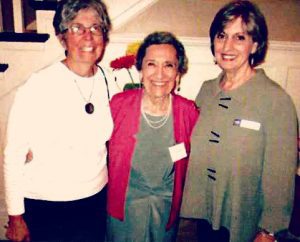 Our three founders: Judy Oliver, Phyllis Silverman, and Jean Marchant