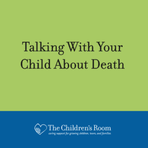 talk with child about death